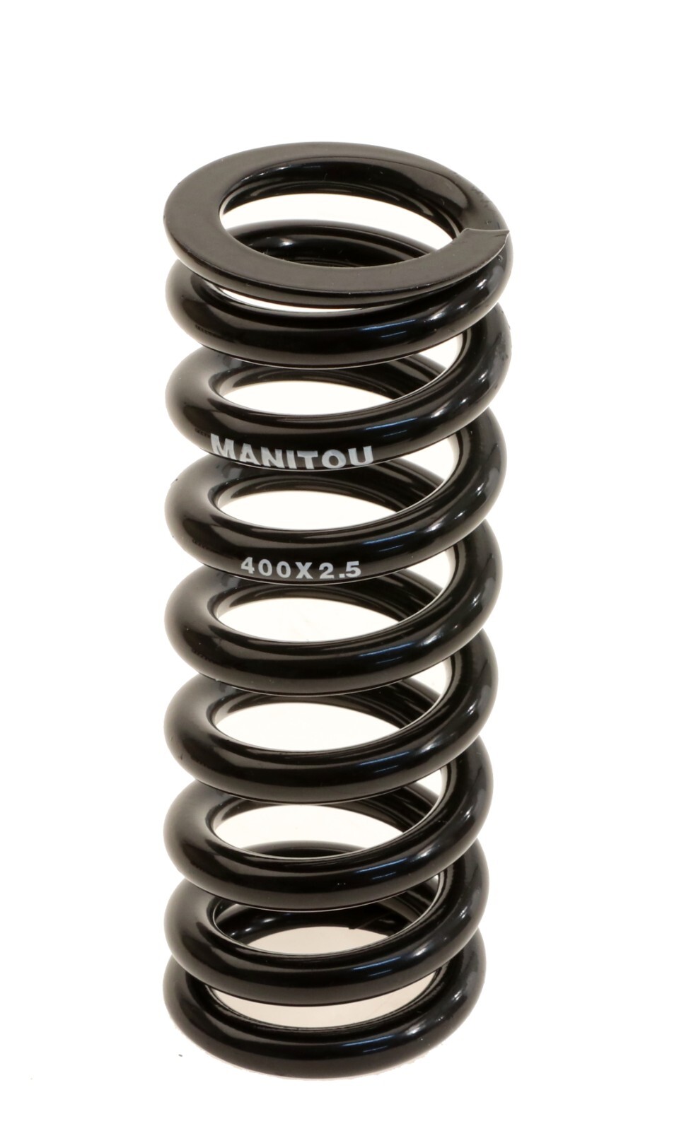 Manitou Rear Shock Coil Spring 400lbs x 2.5″ Black Steel 400×2.5 MTB NEW