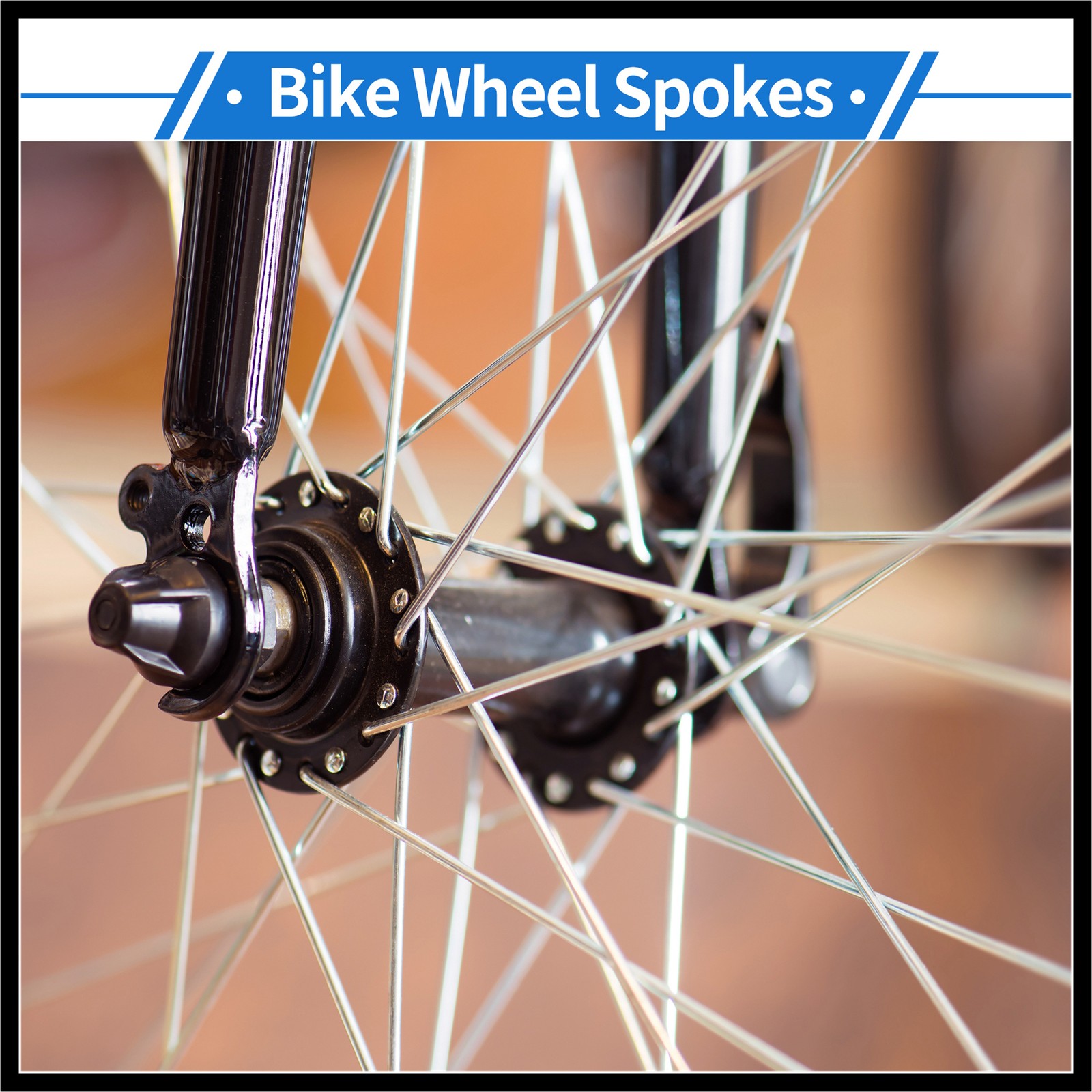 1Set 12G 240mm Length Bicycle Spokes Nipple Carbon Steel Galvanized Universal