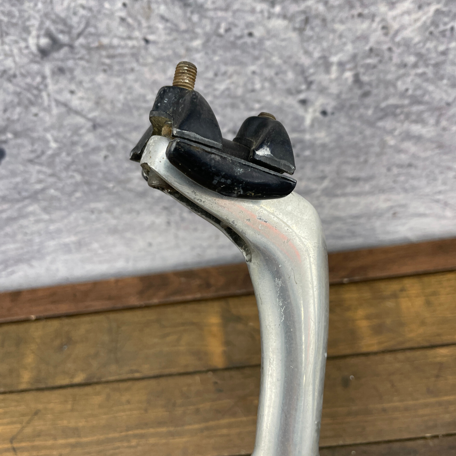 Vintage VITUS Aero Seatpost 25.4 mm Aero Layback Eroica Race Alloy 2 Bolt