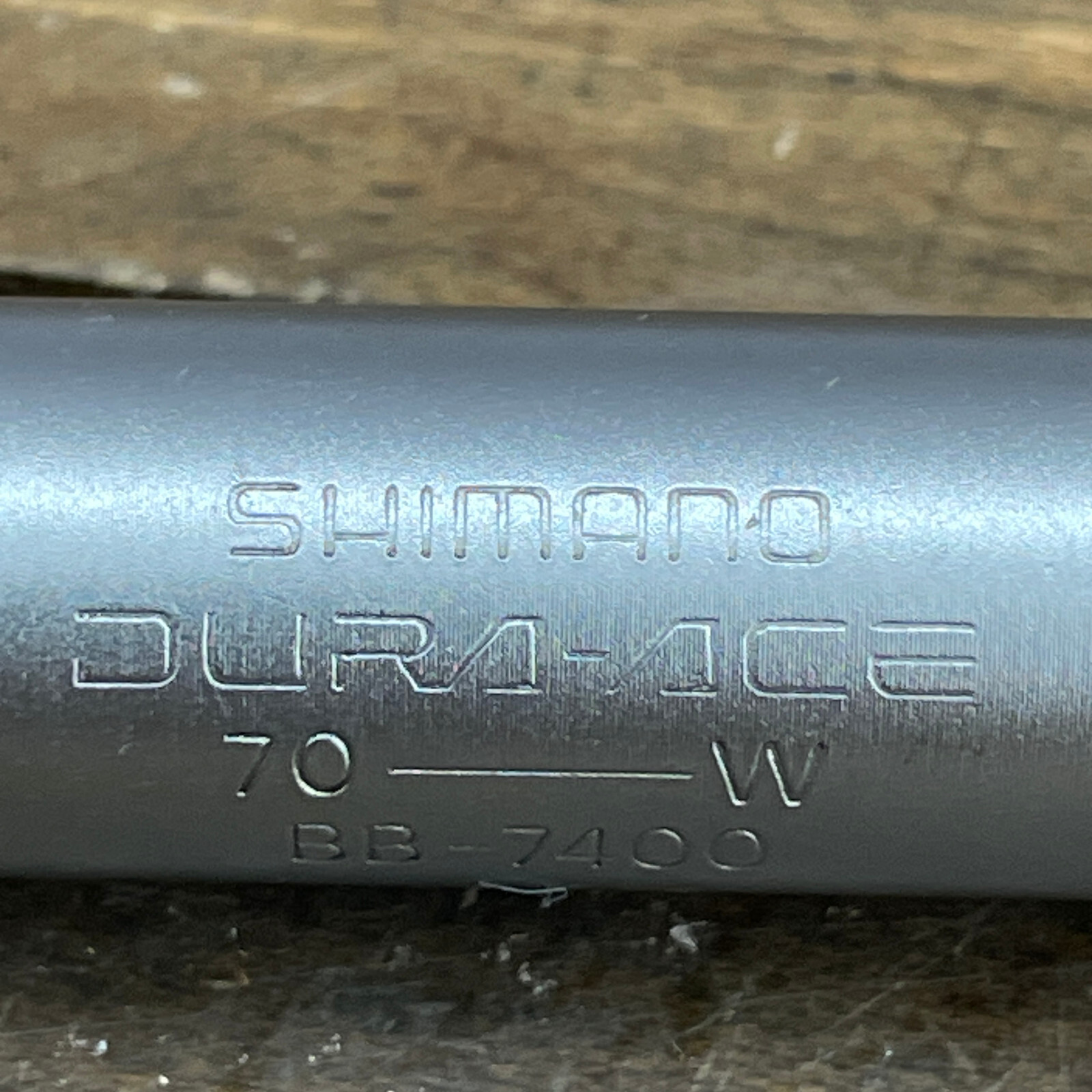 Vintage Shimano Dura Ace BB-7400 Spindle Italian 70 mm Bottom Bracket 113 mm