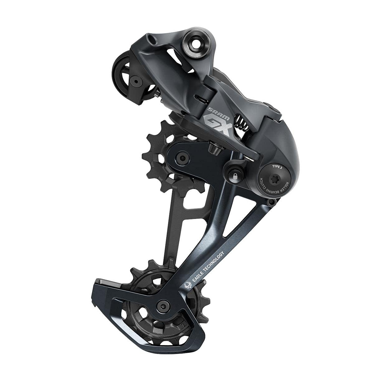 SRAM GX Eagle Rear Derailleur – 12-Speed, Long Cage, 52t Max, 12 (EU), Lunar