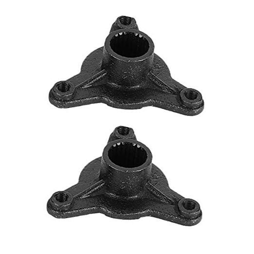 Duokon ATV 3 Lug Axle Hub, 78mm 23T Spline 3 Stud Rear Wheel Axle Hub Fit for