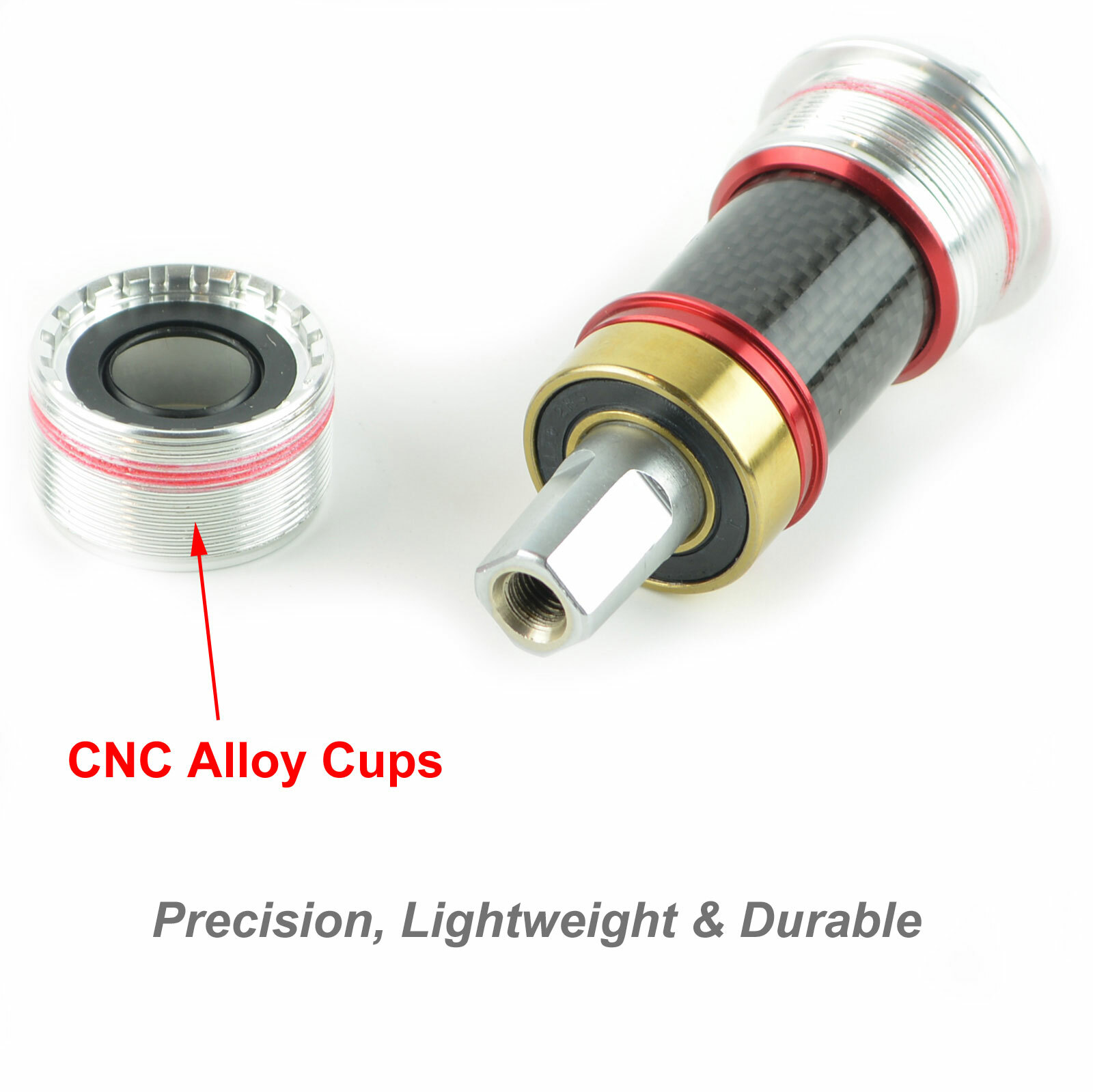 OMNI Racer Worlds Lightest Titanium Ceramic Bottom Bracket Record Chorus: 68×102