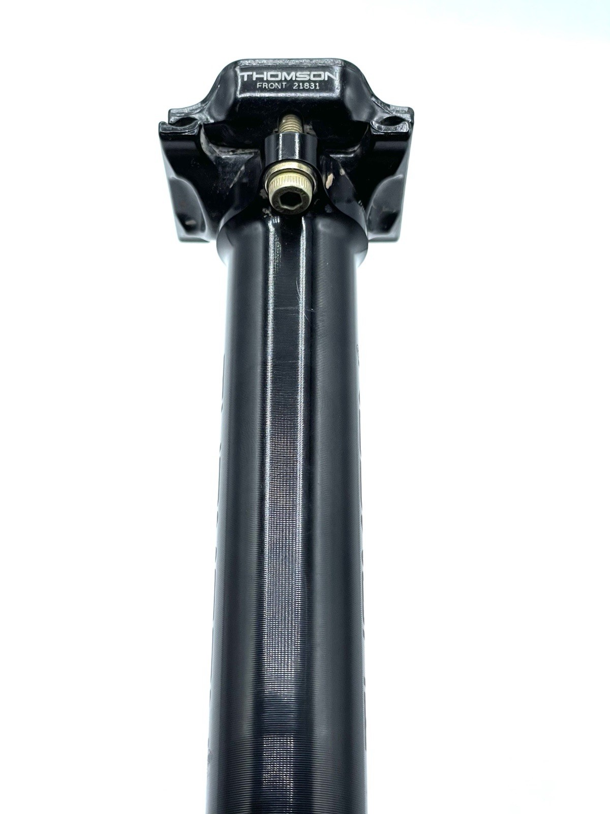 Thomson Elite Seatpost 27.0 x 330mm Black Zero 0 Degree SP-E103
