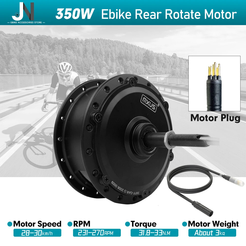 36V 48V 250W 350W 500W Front Rear Wheel Drive Hub Motor for Mountain E-Bicycle