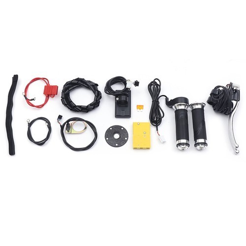 26″ Rear Hub Motor LCD E-Bike Electric Bicycle Conversion Kit Fat Tire 48V 1500W