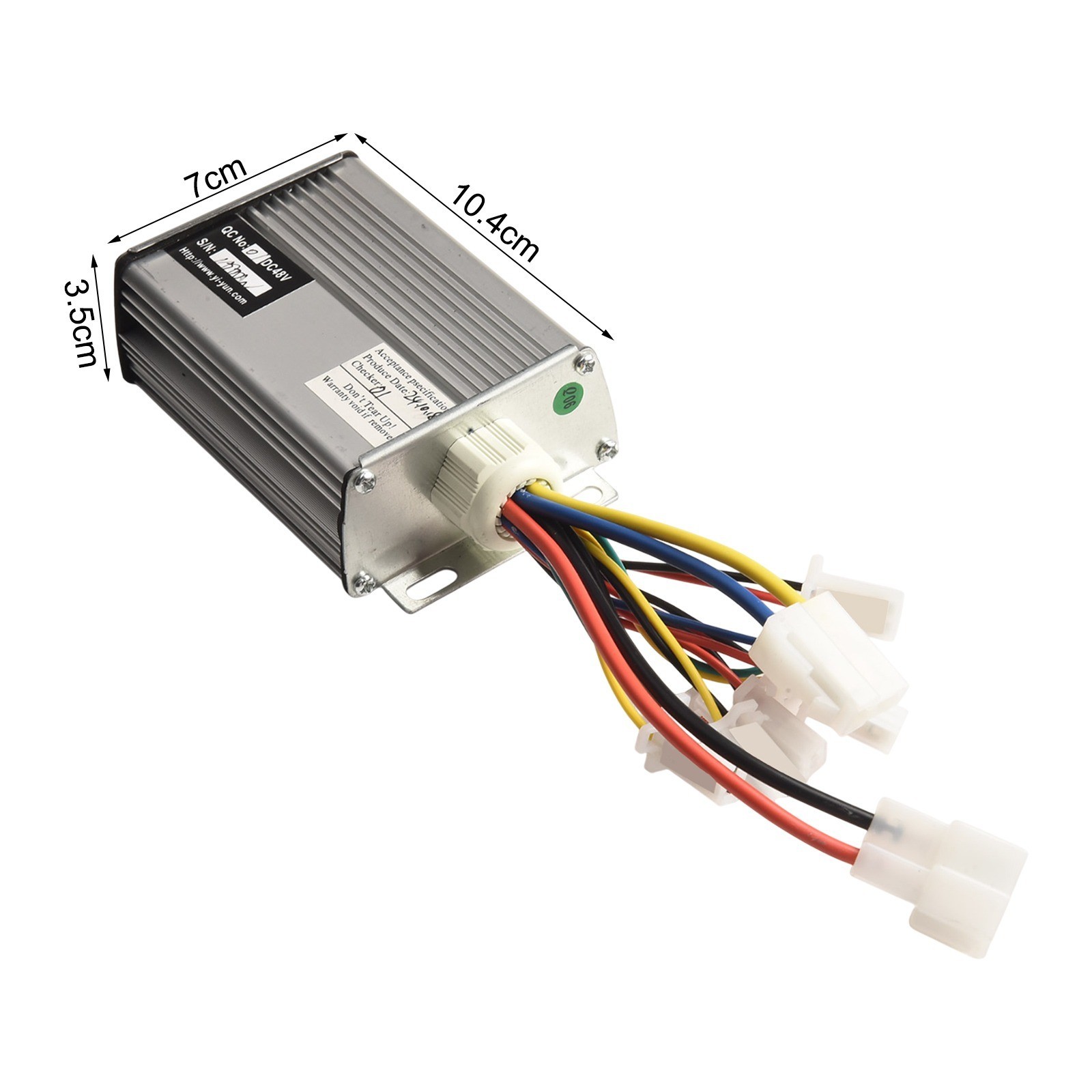 Compatible with 24V 48V Brushed Motors Brush Controller Throttle Grip Set