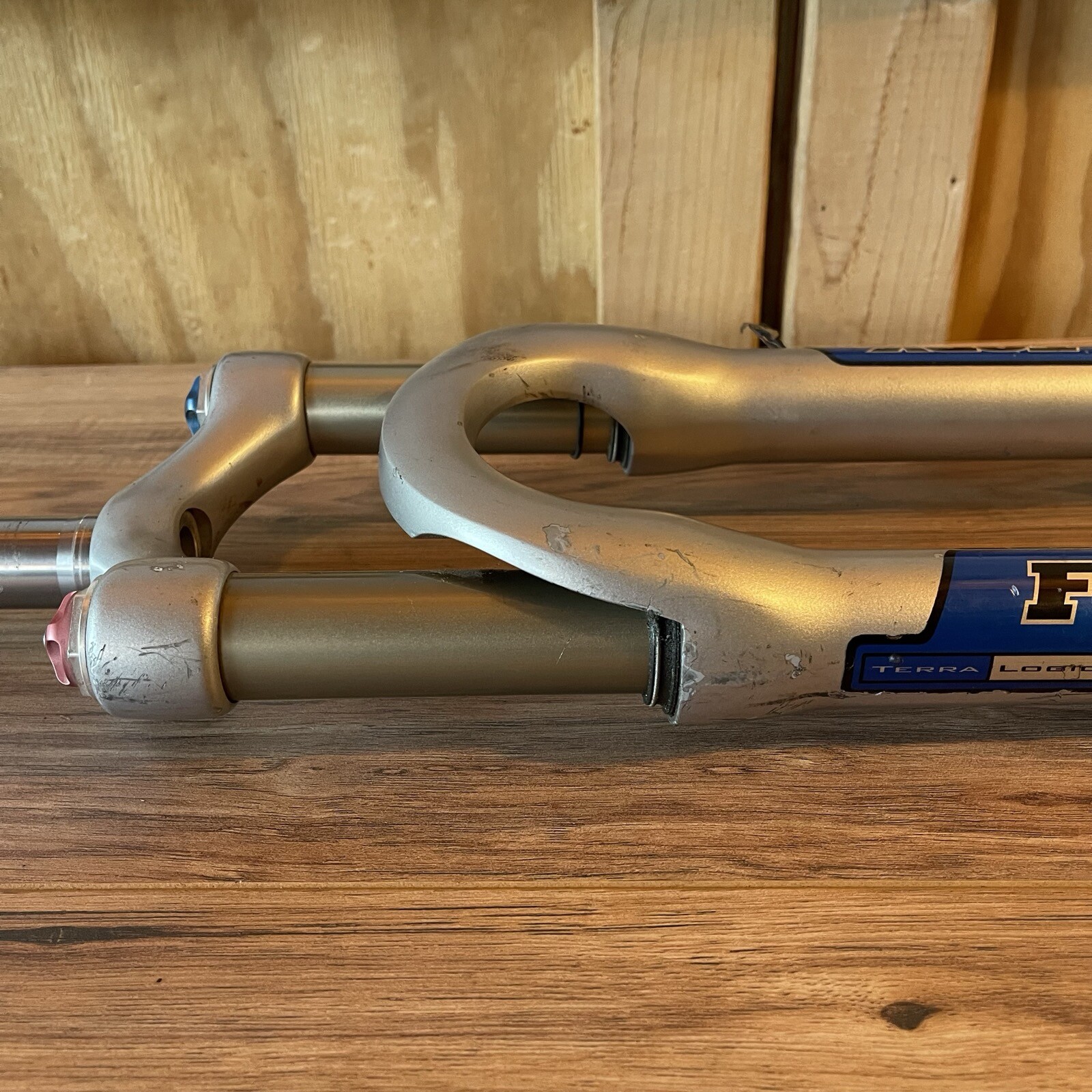 Fox F100X Suspension Fork 1 1/8 Disc 181 Non-Taper Straight Steerer