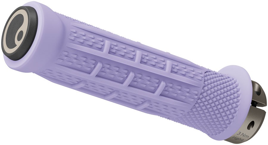 Ergon GDH Downhill Ergonomic Bike Grips with GravityControl Rubber – Lunar Lilac