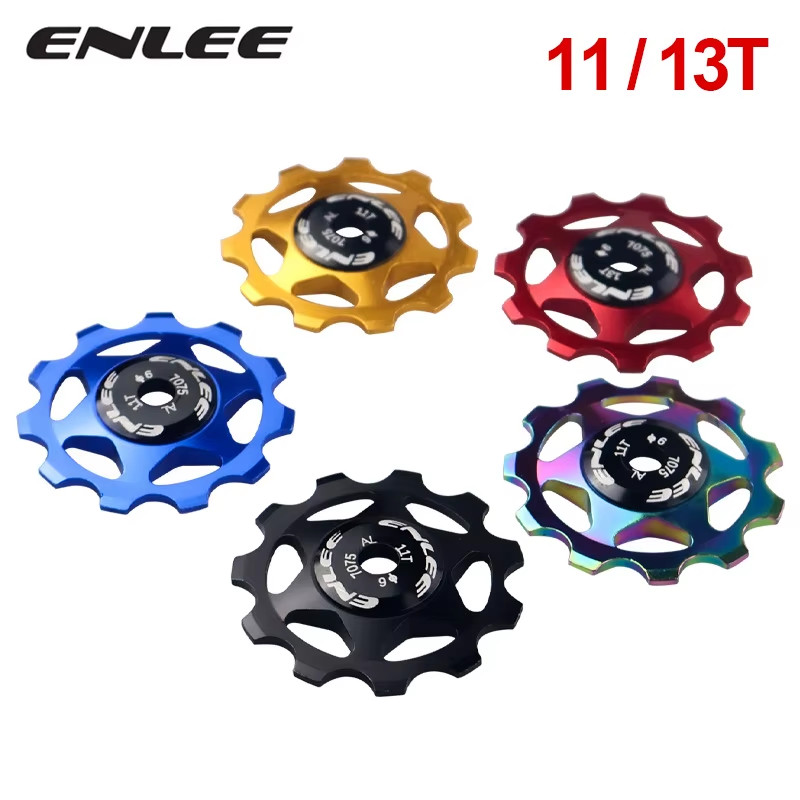11T 13T Bicycle Jockey Wheels Rear Derailleur Bearing CNC Process Pulley Road Bi