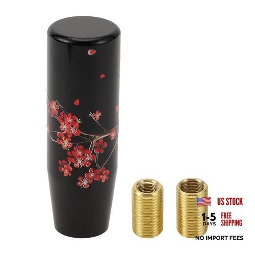 Car Shift Knob, 12cm Universal for Automatic and Manual Vehicle Flower Gear