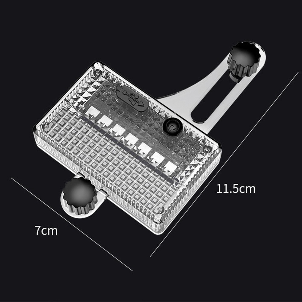 Cycling Wheel Light with Rechargeable Battery and Light Sensing Feature