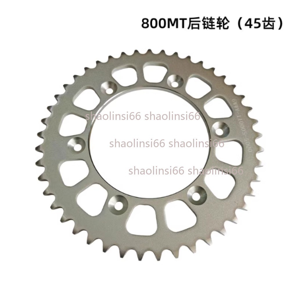 Motorcycle Front Rear 16 Teeth 45 Teeth Chain Sprocket For CFMOTO 800NK/800MT