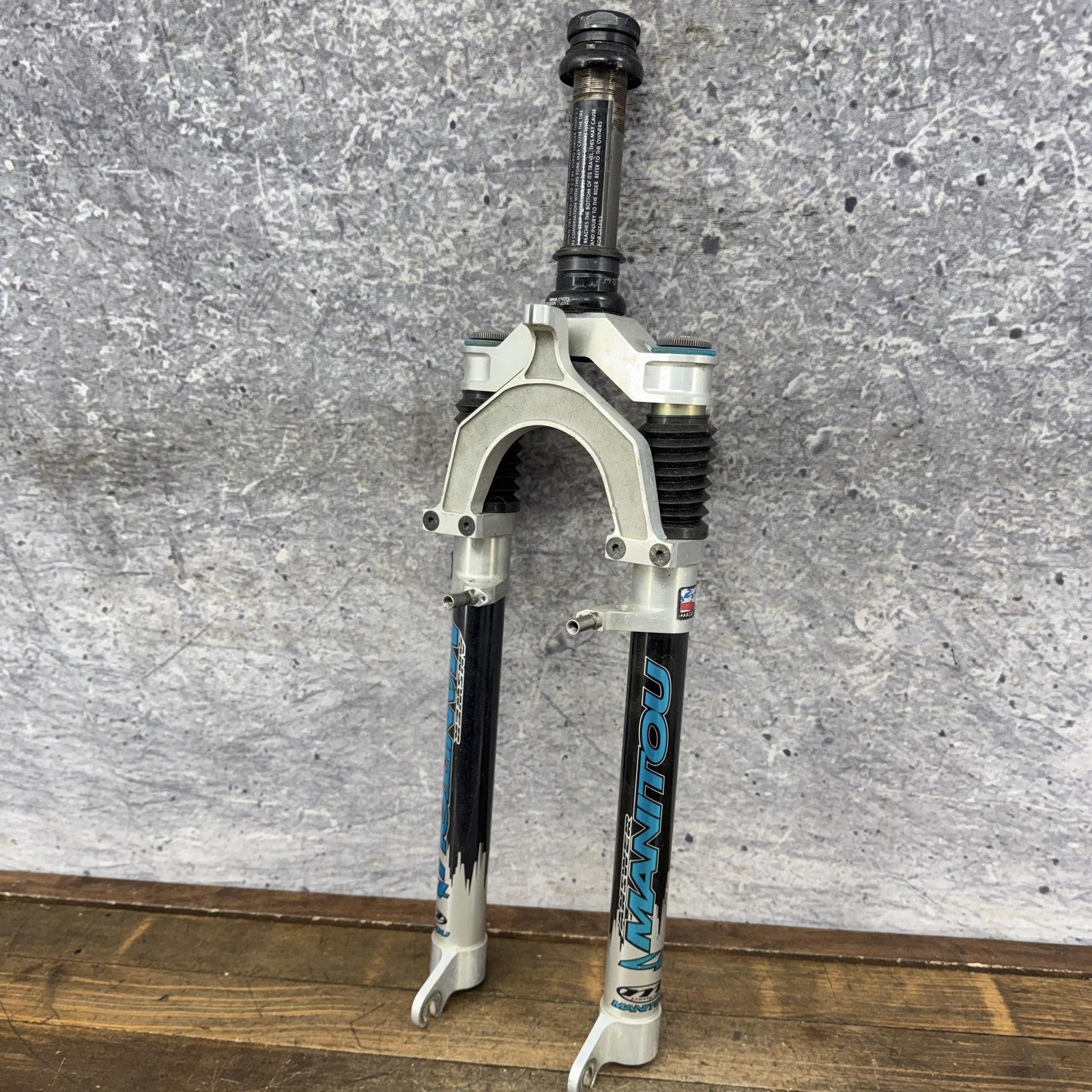 Vintage Manitou 4 Suspension Fork 26 1 1/8 In Threaded Canti USA PARTS Repair