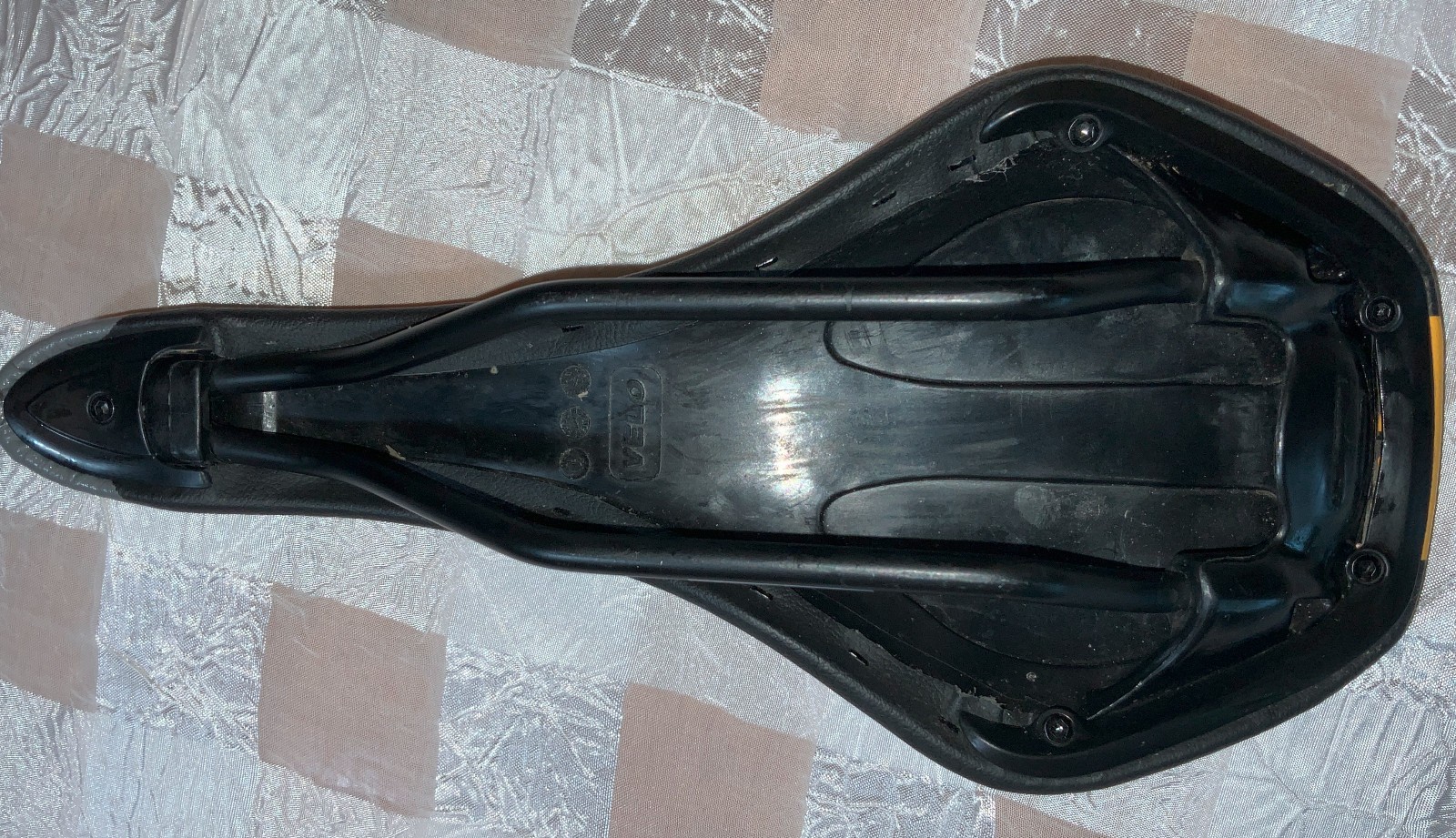 Velo Haibike XDuro Men’s Saddle Gray-Black-Yellow 9.9 Oz 280 Grams MTB Road Bike