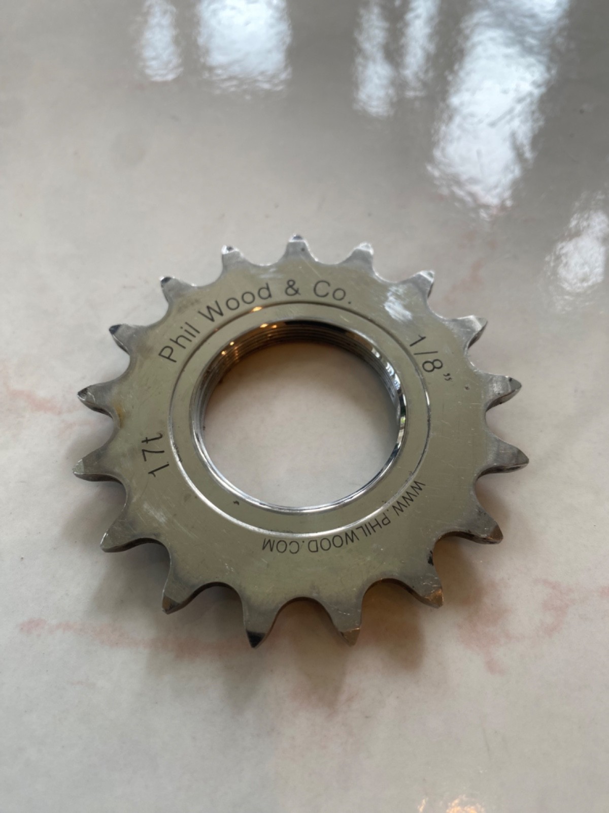 Phil Wood & Co 1/8″ 17t Track Cog