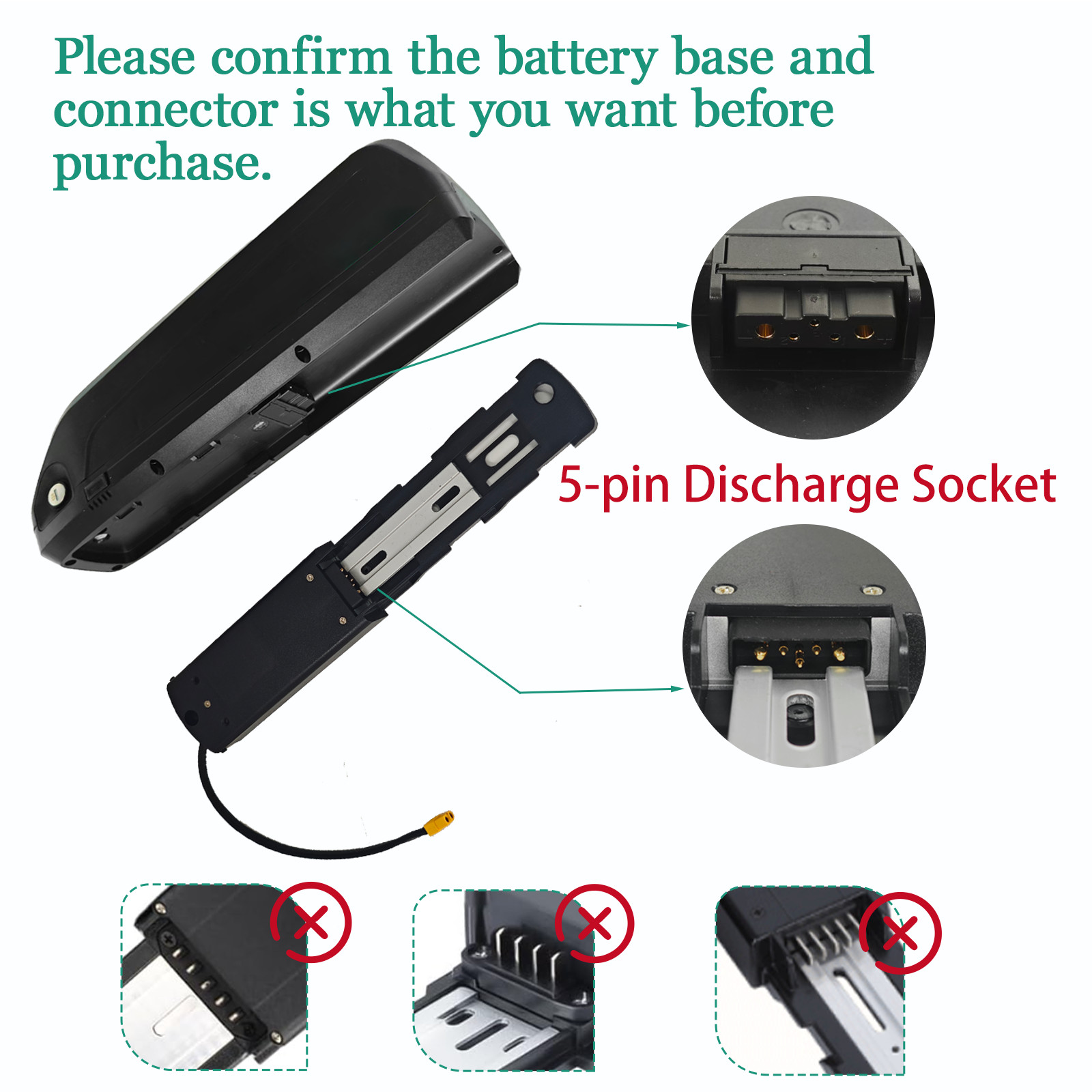 48V 0-1500W Lithium Battery 48 Volt 11Ah 15Ah 20Ah Batteries