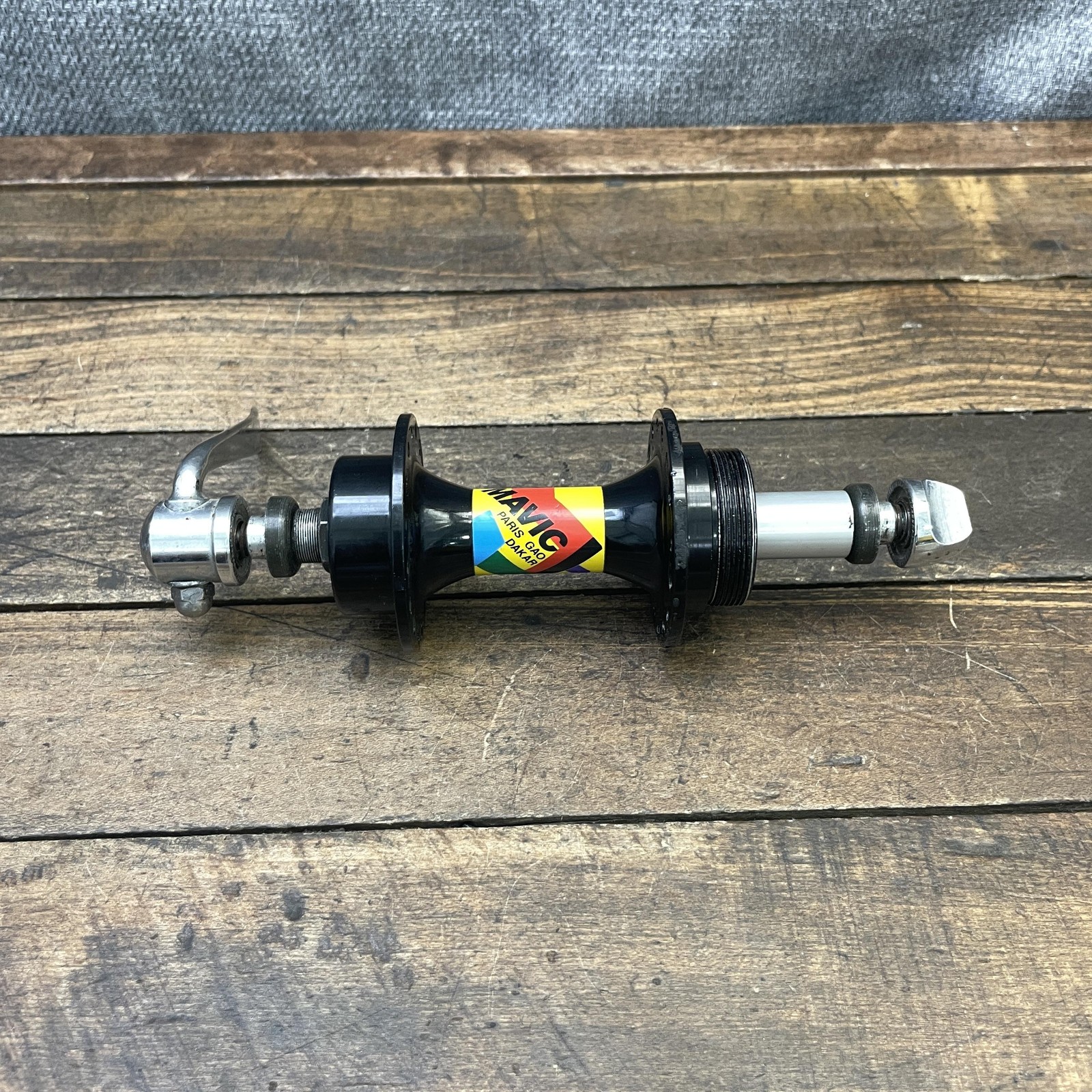 Vintage Mavic Paris Gao Dakar Hub Set 32H 100mm 130mm France Sealed Bearing 32