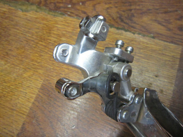 NOS VINTAGE SUNTOUR SPIRT 28.6 CLAMP-ON BOTTOM PULL FRONT DERAILLEUR