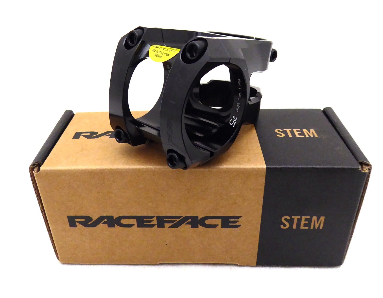 Race Face Turbine-SL Stem, (35.0) 0/6mm x 60mm, Black
