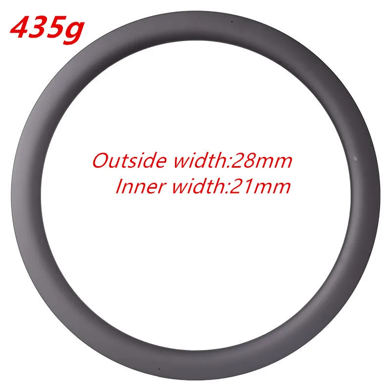 700C Road Bicycle Carbon Fiber Rim 38/50/60/88mm Depth V Brake System Ring