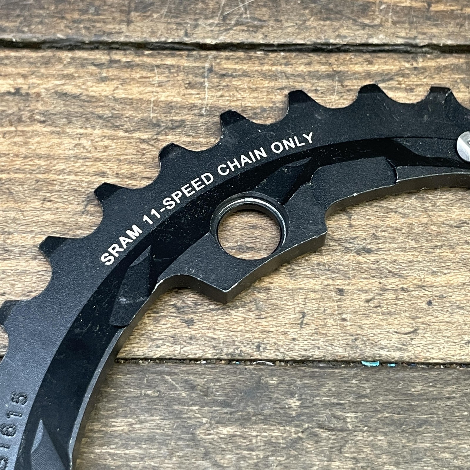 SRAM 36T Chainring 104 BCD 4-Arm Black Alloy 11 Speed X-Glide MTB 36 Tooth