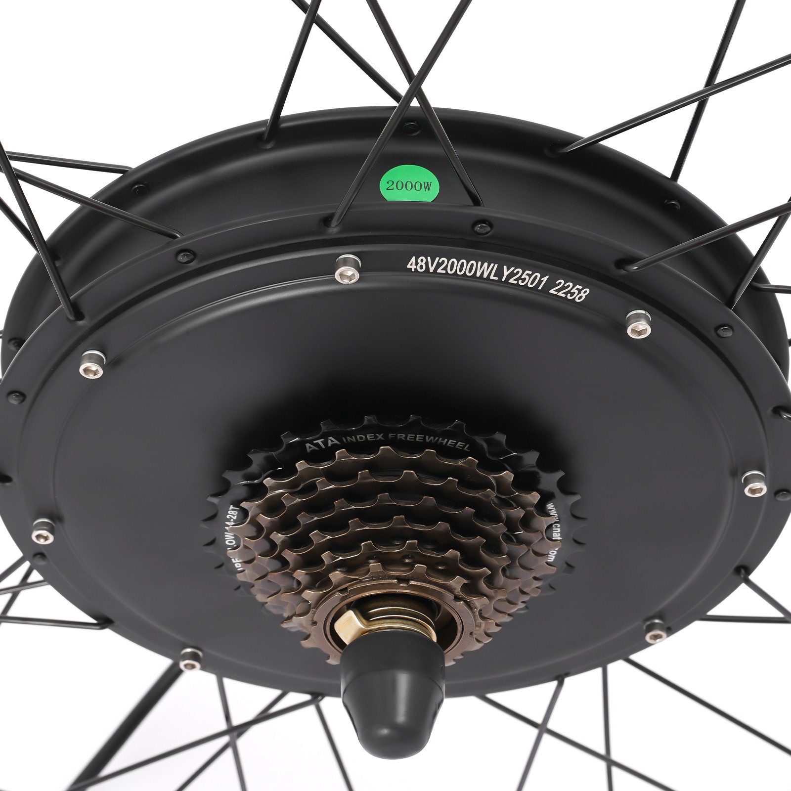 27.5 inch Rear Wheel 48V 2000W Electric Bicycle Motor E-Bike Hub Conversion Kit