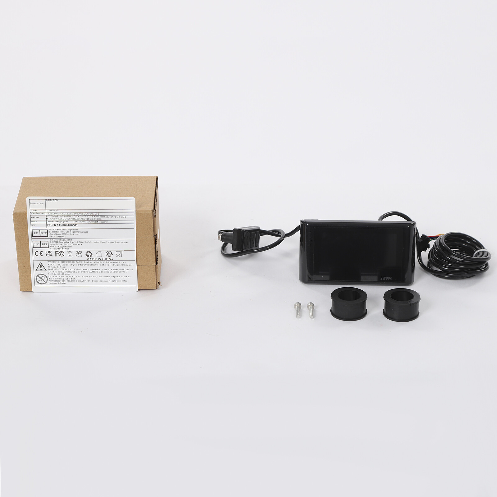 For E-bike LCD Display 36V/48V/52V/60V Display E-Bicycle MTB Part Electric Bike