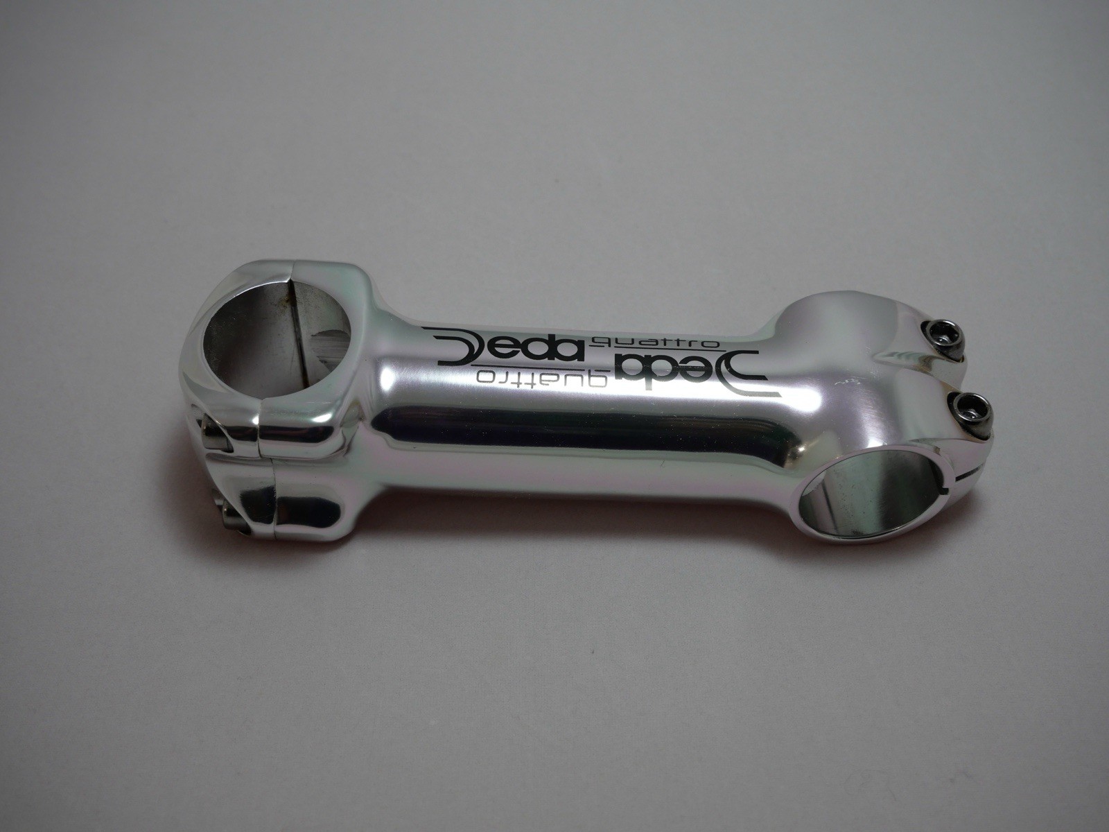 Deda Elementi Quattro HPS Threadless Stem 26mm 1 1/8in Steerer 120mm Silver