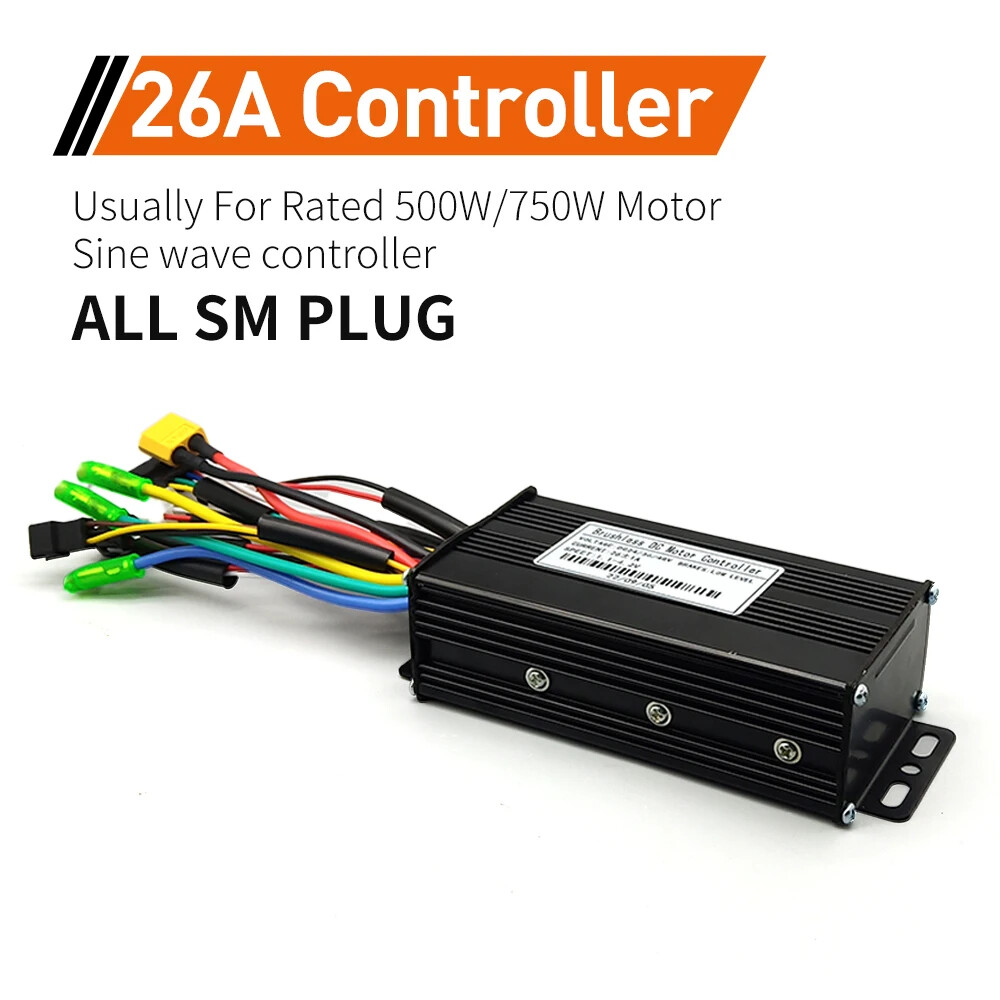E-bike 36V/48V 17A 40A Three-Mode Sine Wave Controller with 866 LCD Display