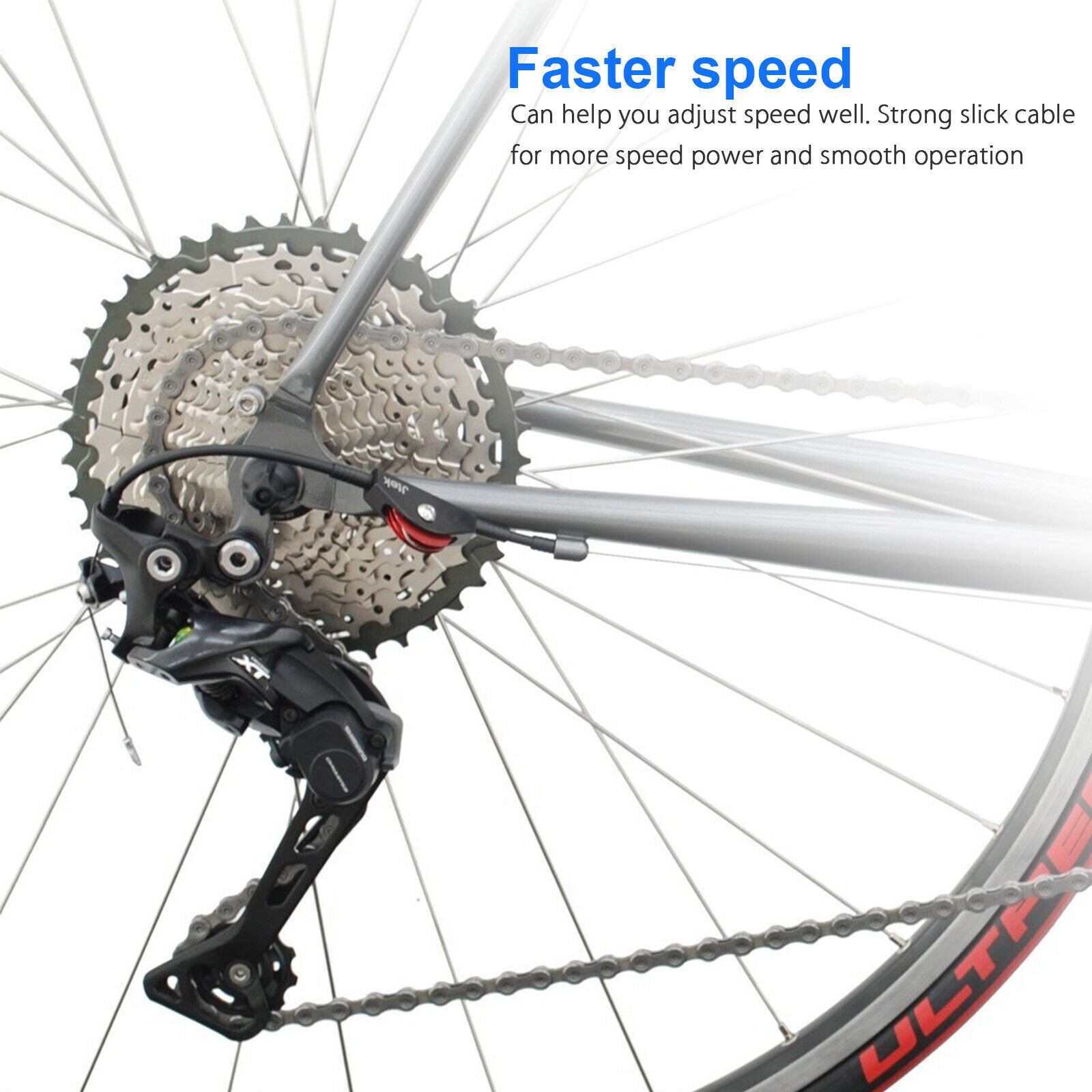 10× Bicycle Shift/Brake Shifter Derailleur Gear Stainless Steel Inner Cable Wire