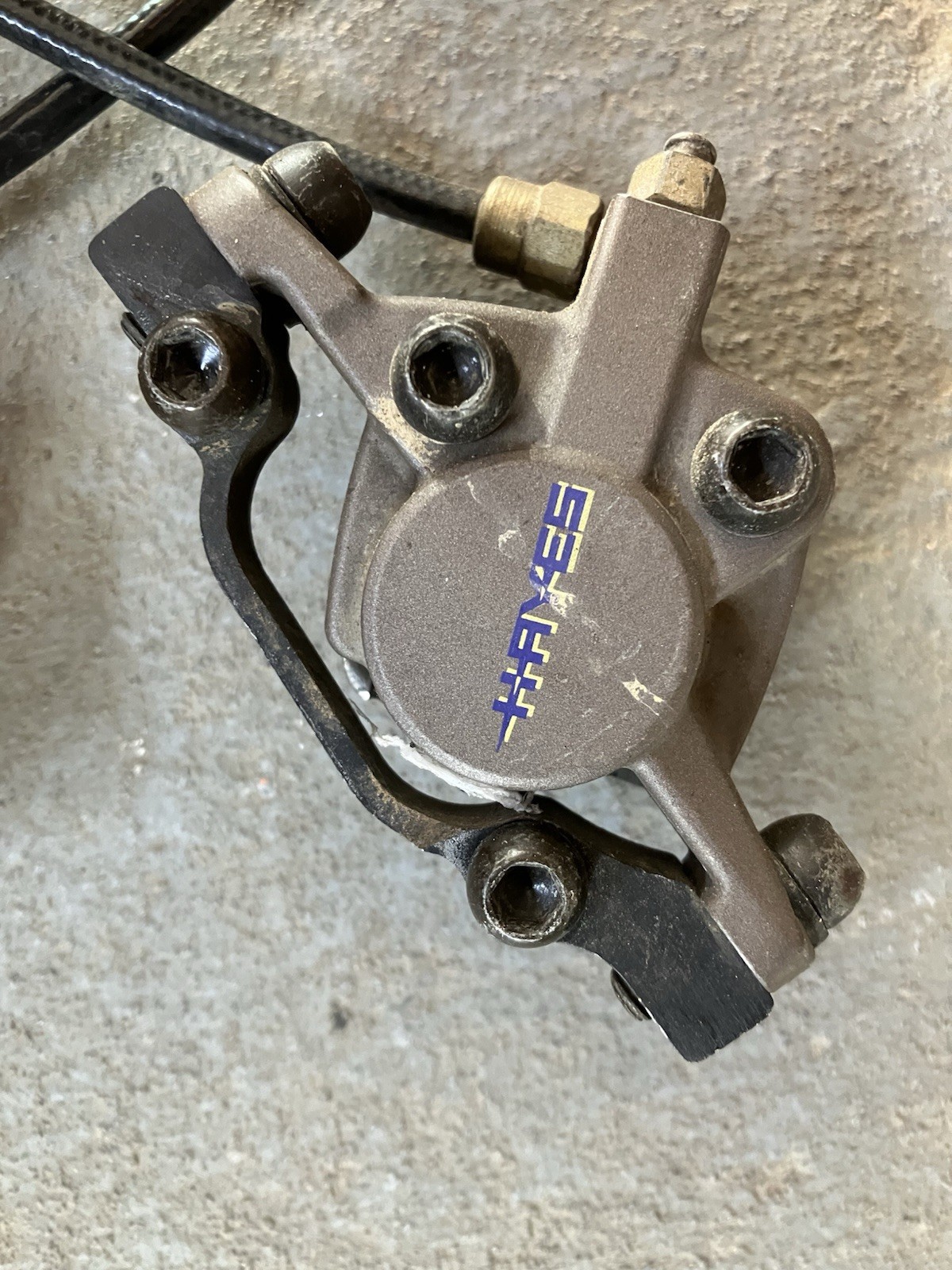 Hayes Hydraulic Disc Brakes 22mm Rear ISO Front 160mm Rotors Front And Rear