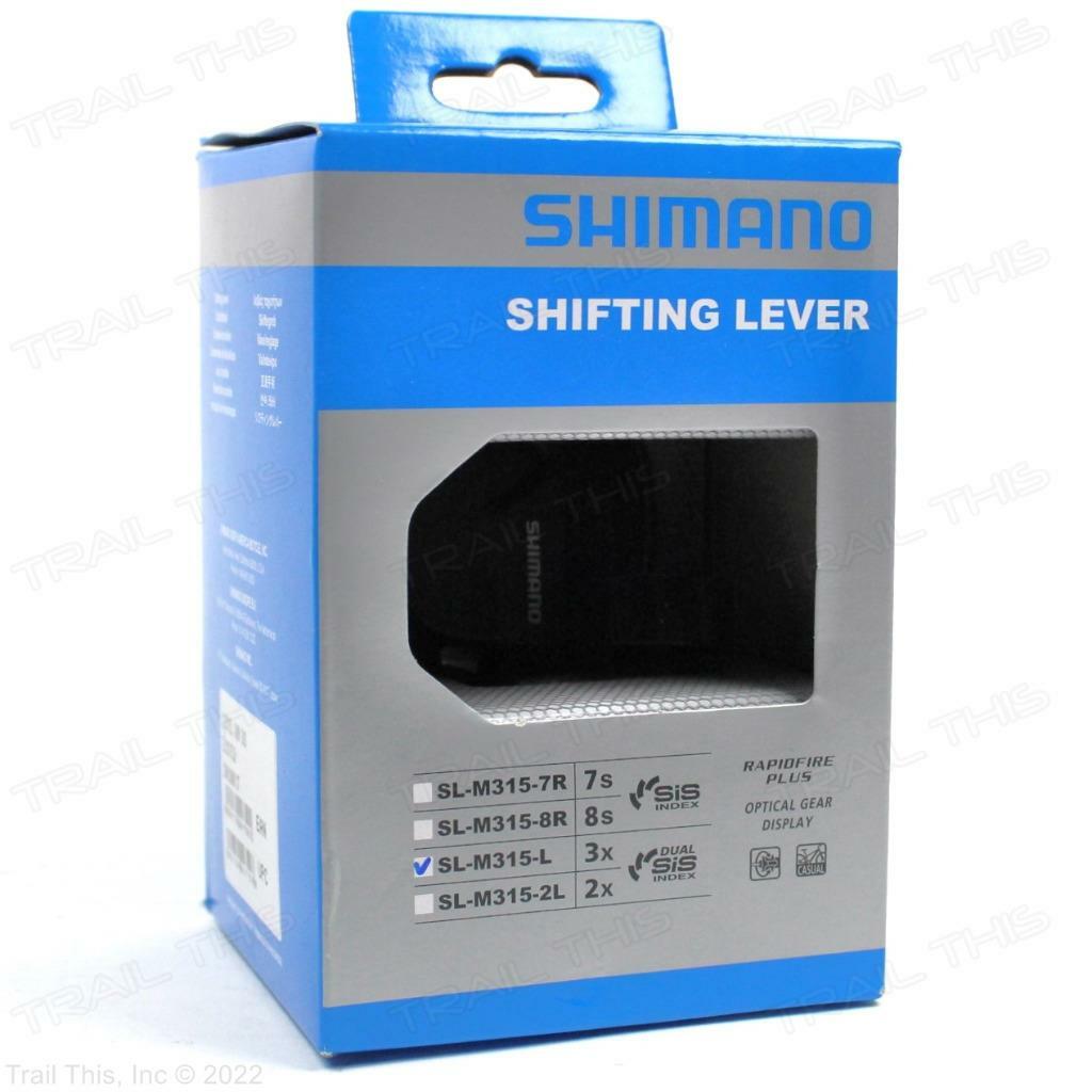 Shimano Altus SL-M315-L 3-Speed Bicycle Left Rapidfire Plus Trigger Shifter
