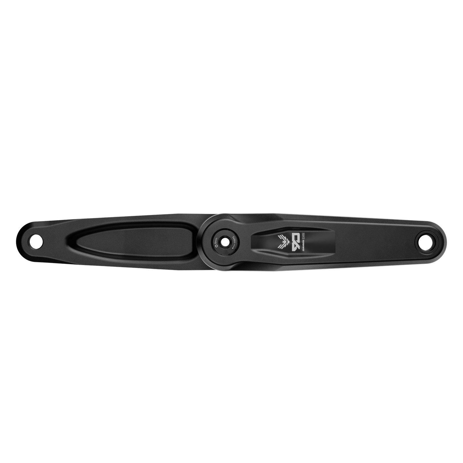 SRAM Eagle 90 E-MTB Crankarm 155mm Aluminum ISIS with Brose Cap, Black