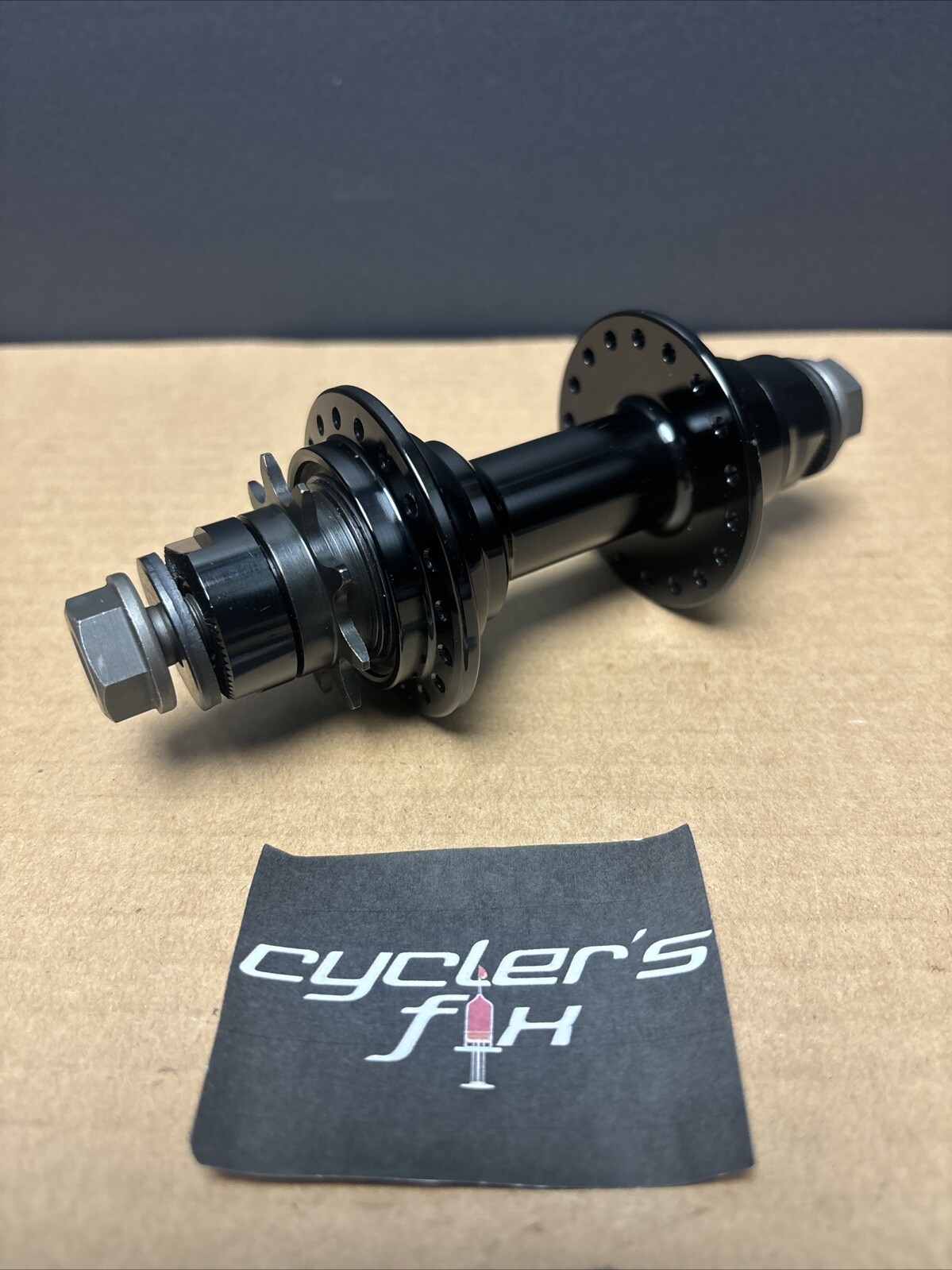 Geno 9T FGFS 36H Rear Track Fixed Gear Bike Hub Sealed Fit Throne Cult Leader Gt