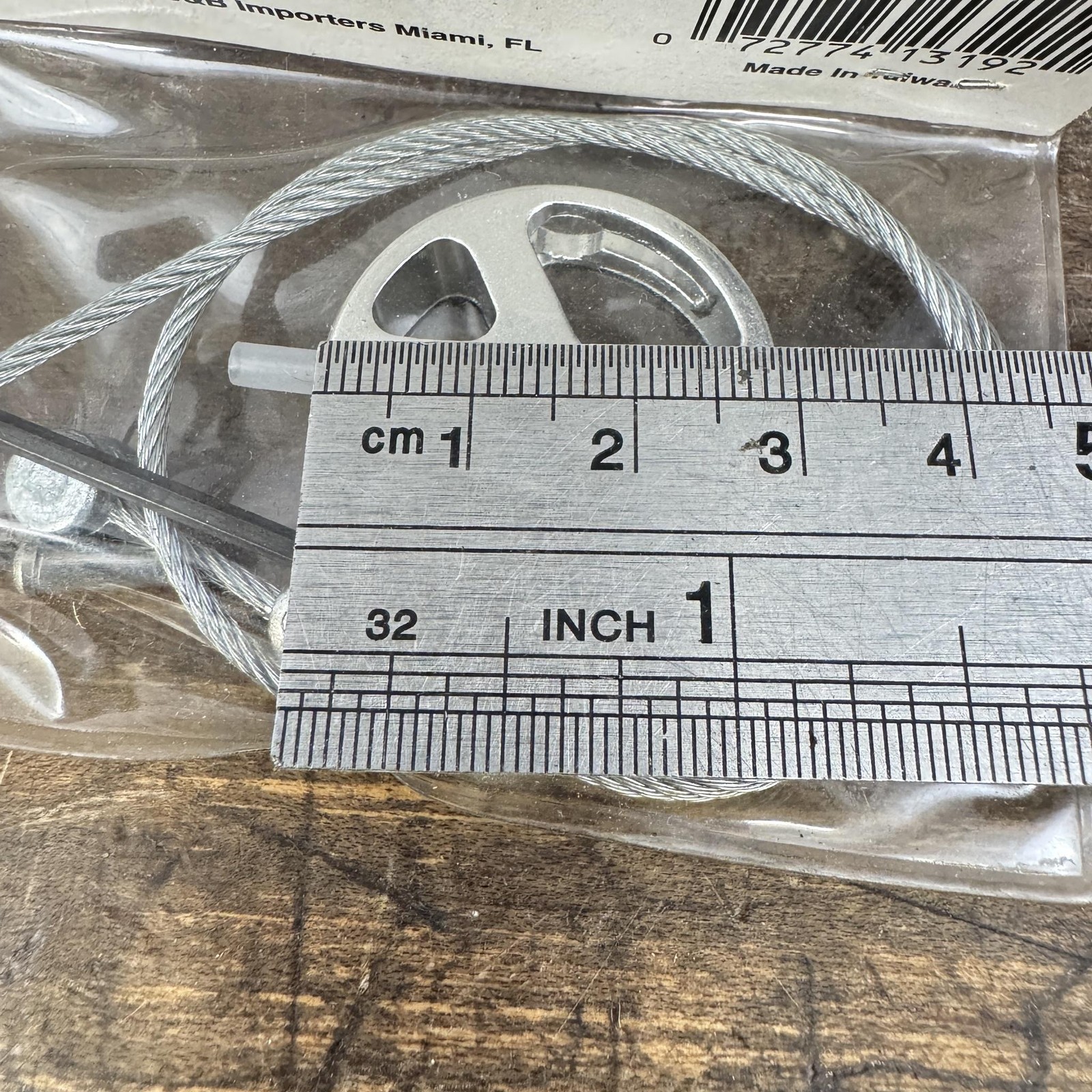 Vintage Brake Cable Hanger Peace Sign NOS Silver Mojo Straddle BMX 90s MTB