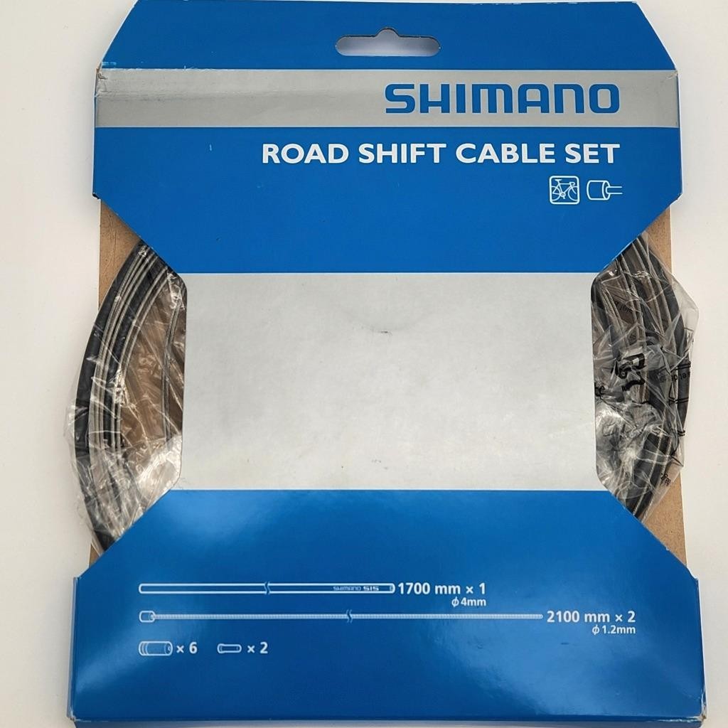 Shimano Road SP40 Bicycle Derailleur Cable Set & Housing Black OPEN PACKAGE