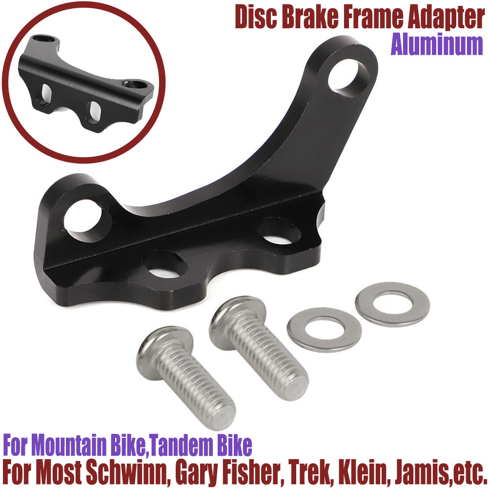 Disc Brake frame adapter Converts 22mm Hayes to I.S. 51mm For Most Schwinn Trek