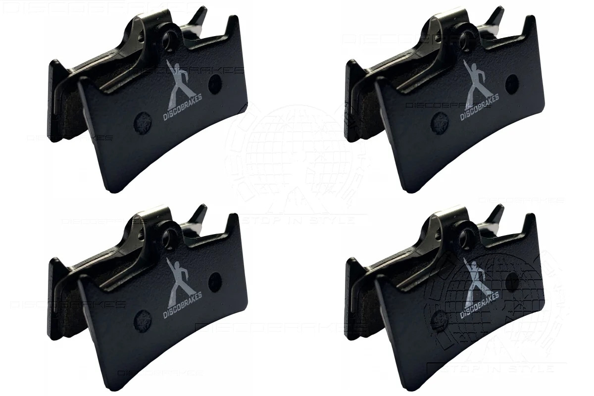 4 Pairs DiscoBrakes Pads for Hope V4 Hopev4 Disc Brake, Semi Metallic, Bicycle