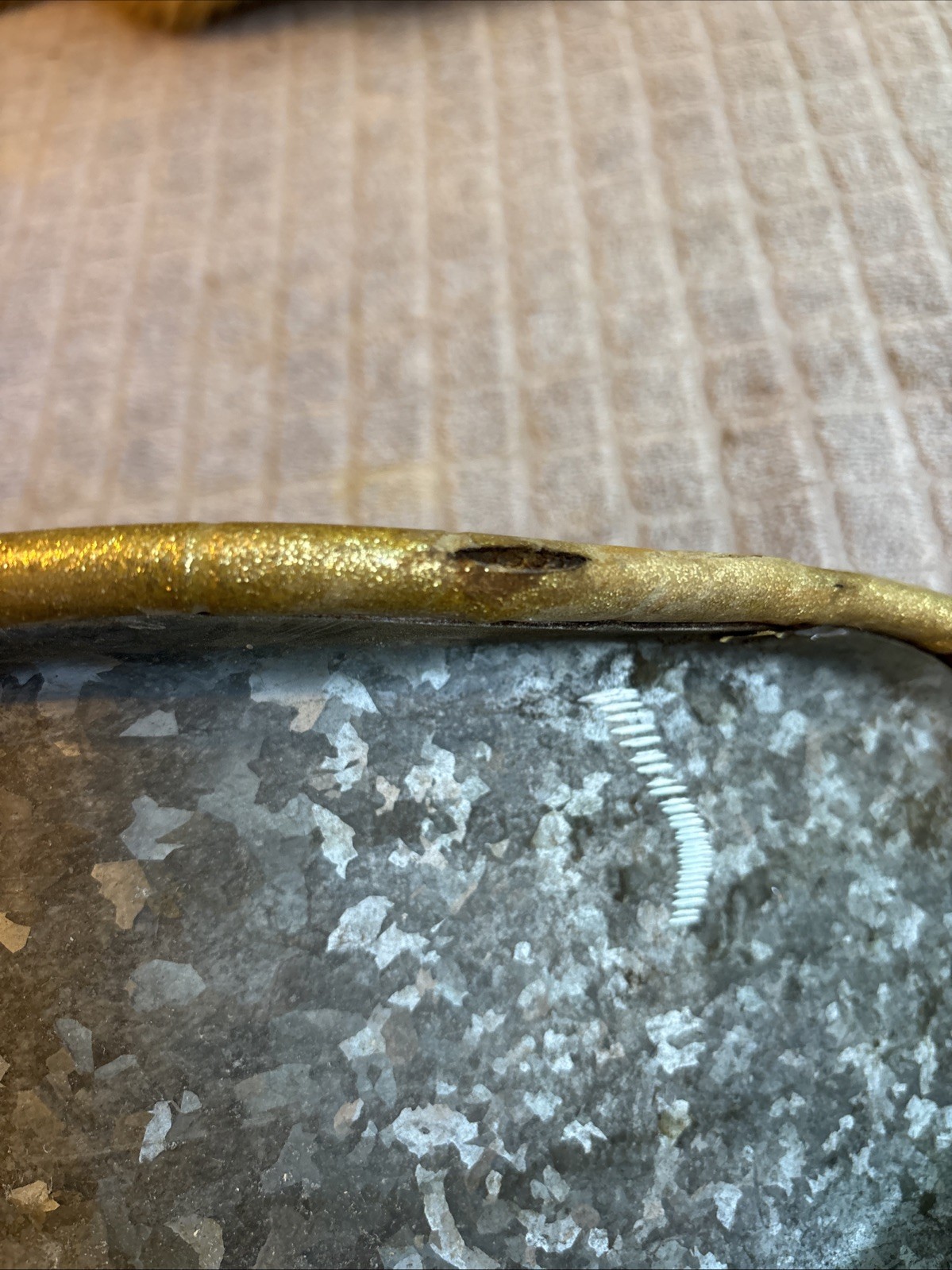 Gold Glitter 18” Banana Seat 1970’s