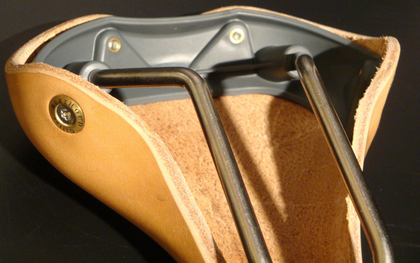 NEW GILLES BERTHOUD SADDLE SEAT GALIBIER NATURAL MADE IN FRANCE IDEALE BROOKS
