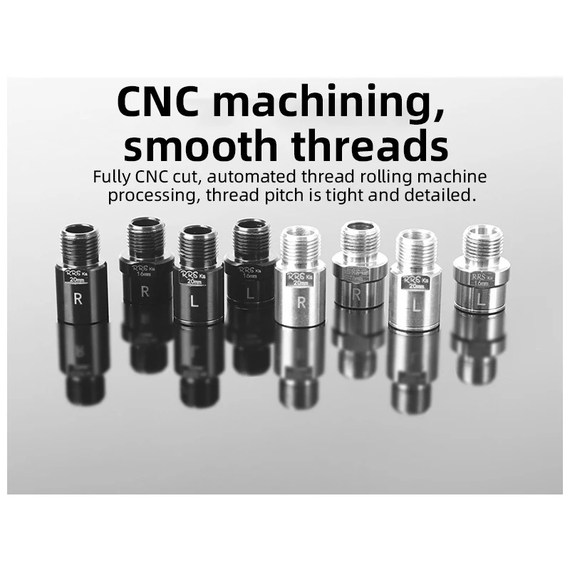 Stainless Steel Material Bike Pedal Axle Extenders Bicycle Pedal Extension Bolts