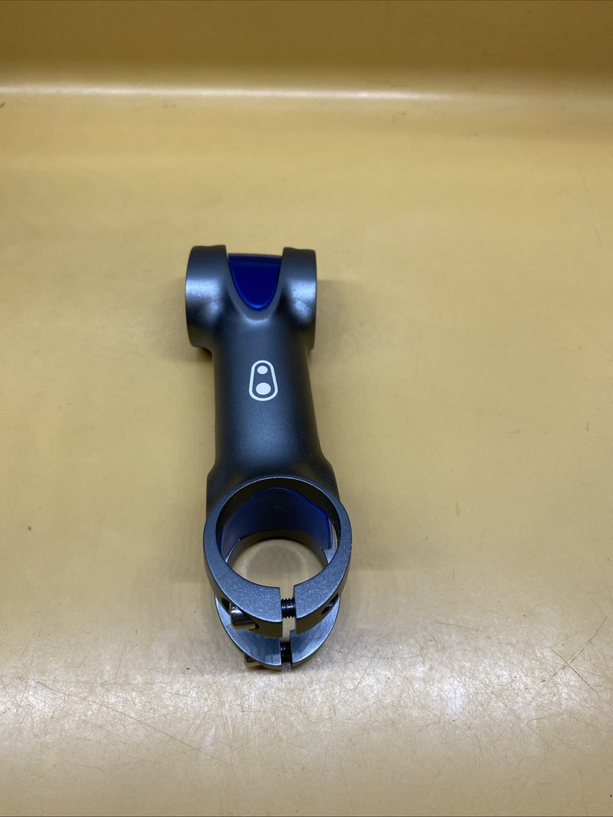 Iron/Blue Crankbrothers Cobalt 3 XC 100mm x 31.8 x 6* x 1-1/8i” Threadless Stem