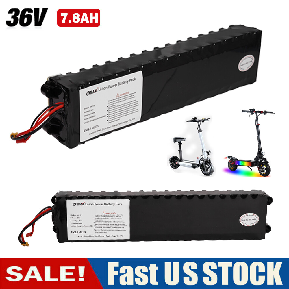 E-scooter 36V 7.8Ah Ebike Battery for 36V Electric Scooter Lithium Battery 10S3P