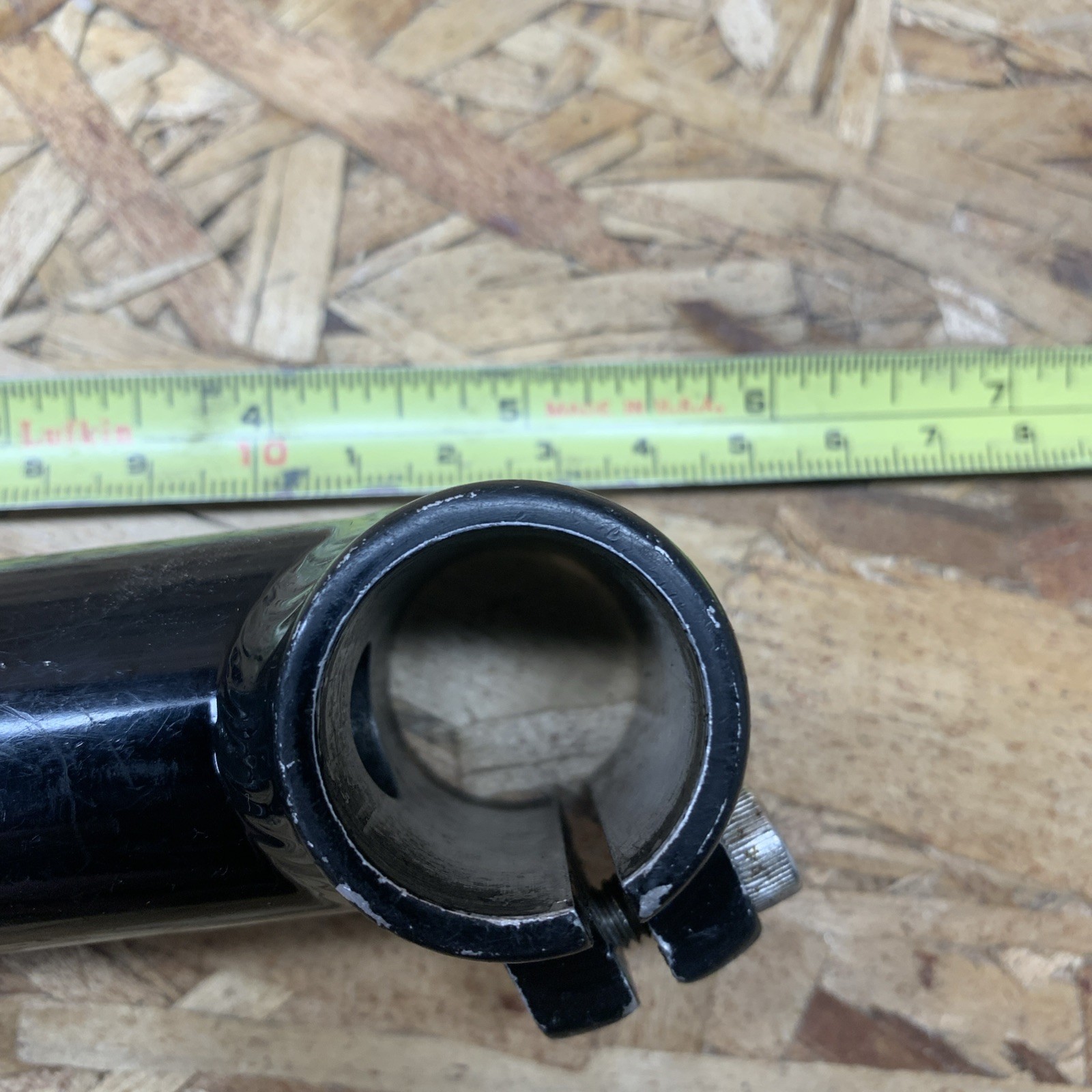 Vintage ANSWER ATAC 1” Inch Quill MTB Stem 125mm x 25.4mm Black w/pipe USA!