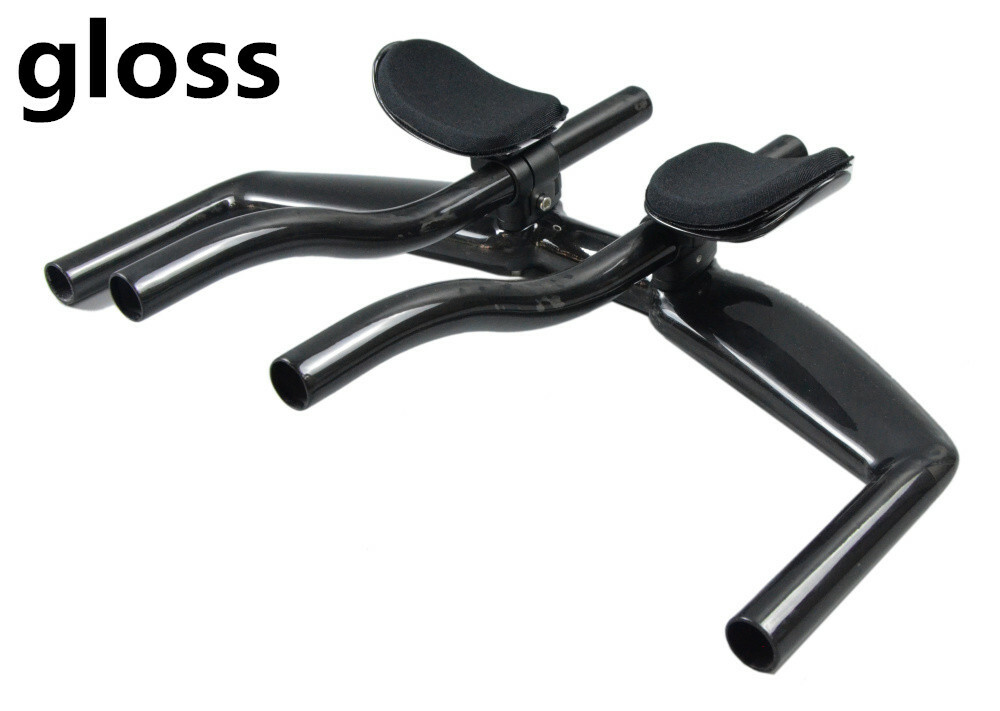 TOSEEK Carbon Fiber Bicycle Handlebar Time Trial Triathlon Rest Handlebar 31.8mm
