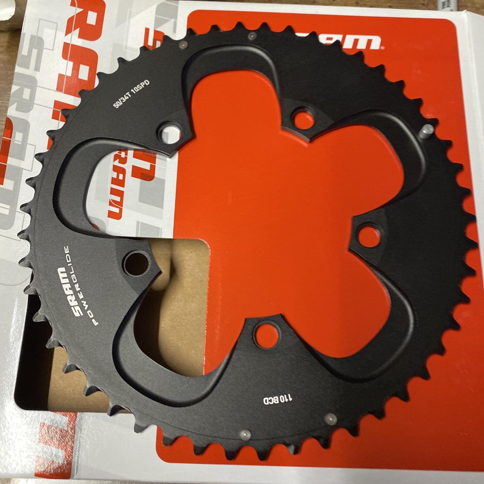 Sram Power glide 10 Speed Chainring 50 Tooth 110 Bcd (8911)