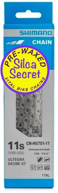 Shimano Ultegra XT HG701-11 Chain 11 speed – SILCA or MOLTEN SPEED wax