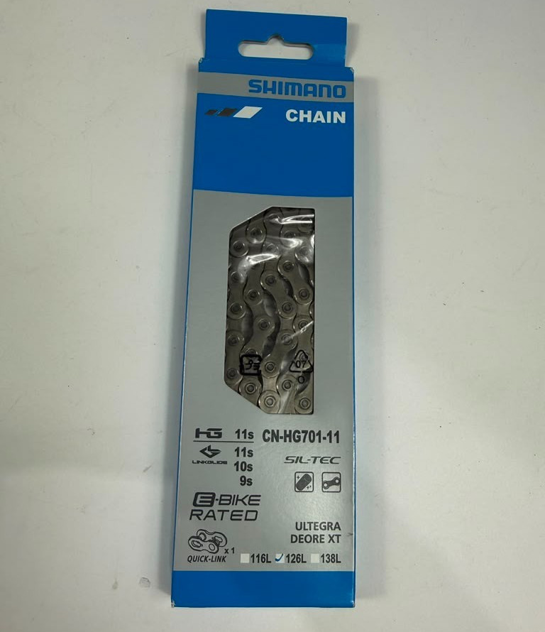 Shimano Chain CN-HG701-11 126L 11S ,10S,9S