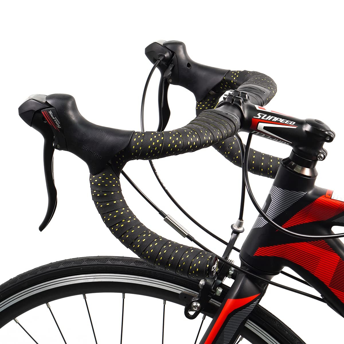 Bike Handlebar Tape, Road Bicycle Bar Tapes, 2 Pcs Cycling Handle Wraps for M…